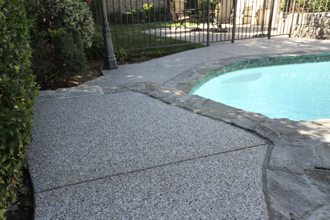 Concrete pool decks in Novato, CA