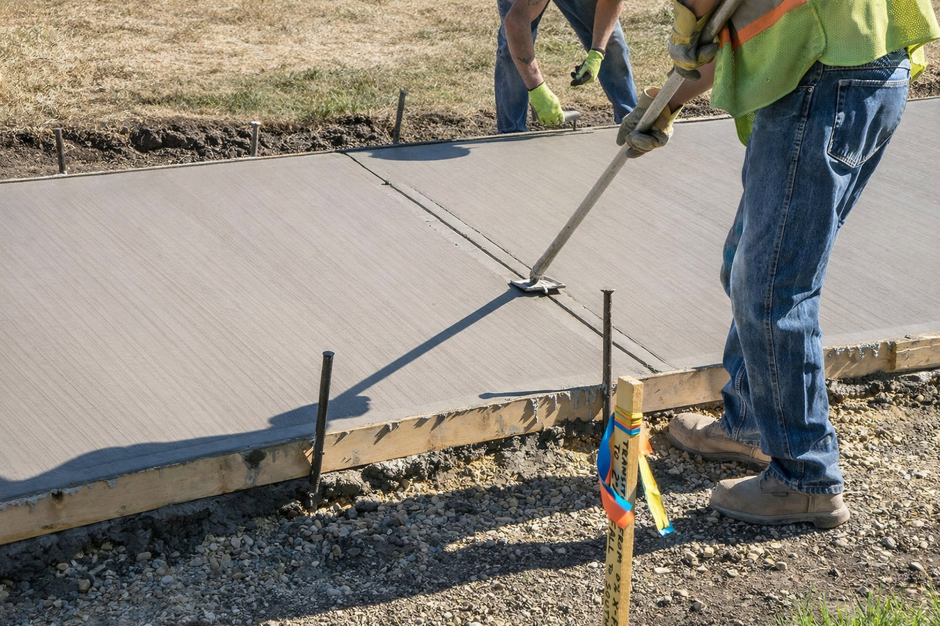 Concrete Contractor at work in Novato, CA