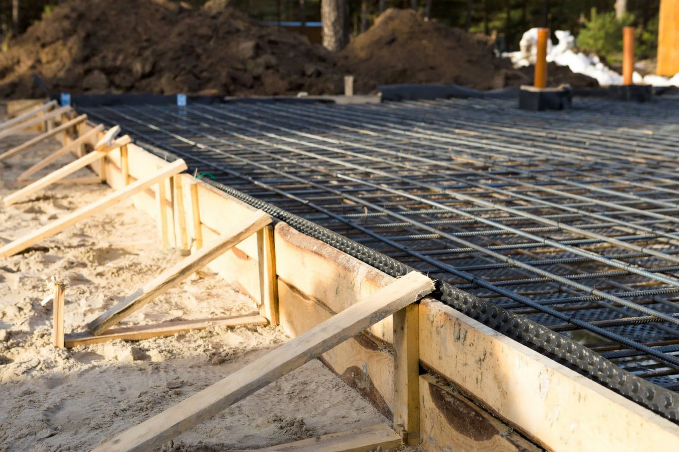 Slab foundation building in Novato, CA